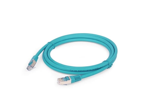 Cablexpert - Koblingskabel - RJ-45 (hann) til RJ-45 (hann) - 6.2 mm - S/FTP - CAT 6a - halogenfri, formstøpt, uten hindringer, flertrådet - grønn