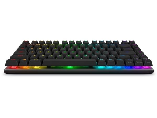 Alienware Pro Wireless Gaming Keyboard - Tastatur - 75% - compact TKL - AlienFX per nøkkel RGB / 16,8 millioner farger - trådløs - 2.4 GHz, Bluetoo...