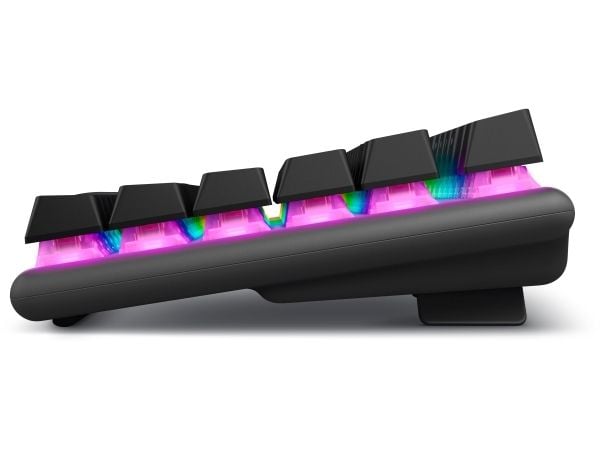 Alienware Pro Wireless Gaming Keyboard - Tastatur - 75% - compact TKL - AlienFX per nøkkel RGB / 16,8 millioner farger - trådløs - 2.4 GHz, Bluetoo...