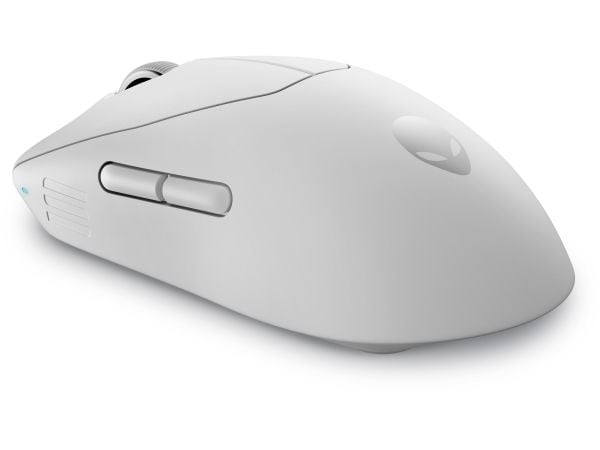 Alienware Pro Wireless Gaming Mouse - Mus - optisk - 6 knapper - kablet, trådløs - USB, 2.4 GHz - månelys
