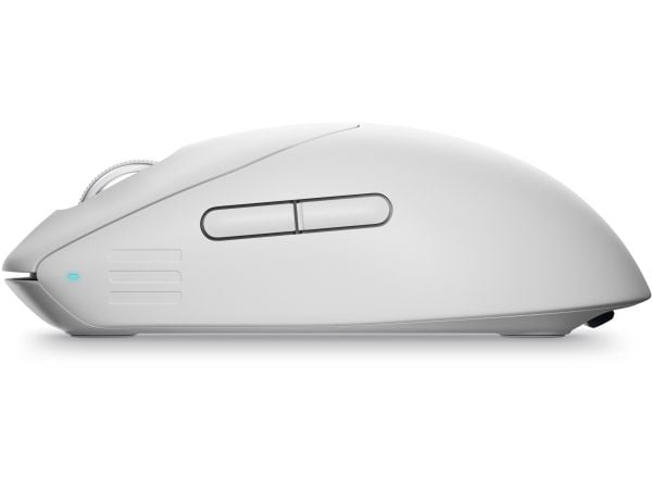 Alienware Pro Wireless Gaming Mouse - Mus - optisk - 6 knapper - kablet, trådløs - USB, 2.4 GHz - månelys