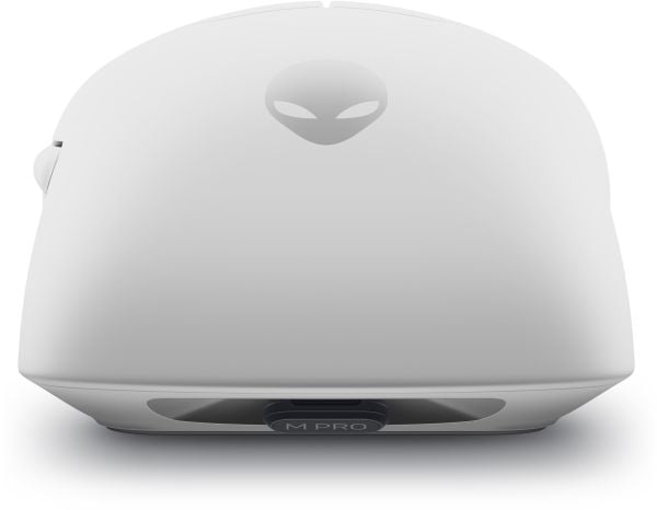 Alienware Pro Wireless Gaming Mouse - Mus - optisk - 6 knapper - kablet, trådløs - USB, 2.4 GHz - månelys