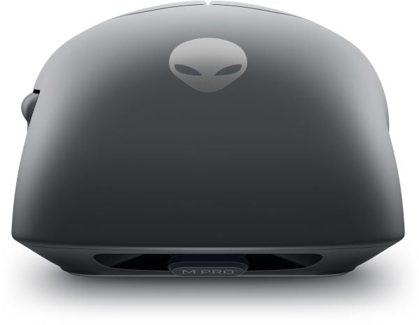 Alienware Pro Wireless Gaming Mouse - Mus - optisk - 6 knapper - kablet, trådløs - USB, 2.4 GHz - Dark Side of the Moon