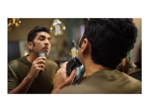 Philips 3000 Series S3242 - Barbermaskin - trådløs - ash gold