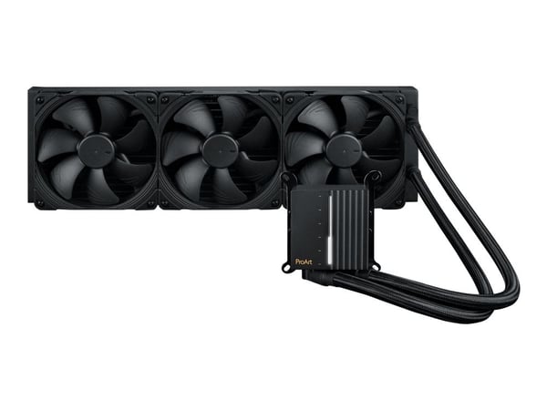 ASUS ProArt LC 420 - Væskekjølesystem for prosessor - Radiatorstørrelse: 420 mm - (for: LGA1700, LGA1200, AM4, AM5, LGA115x Socket) - kobber - 140 mm