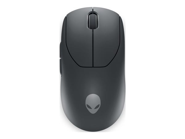 Alienware Pro Wireless Gaming Mouse - Mus - optisk - 6 knapper - kablet, trådløs - USB, 2.4 GHz - Dark Side of the Moon