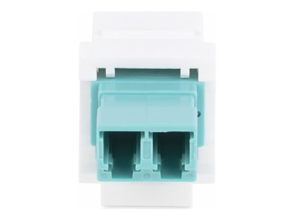 Startech LC to LC Coupler, LC Fiber Coupler, LC/UPC Keystone Jack, Fiber Optic LC Keystone Coupler for Patch Panel - LC to LC Duplex (DMFKSLCLCCOUP...