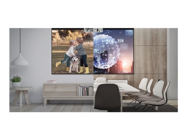 Optoma ZK430ST - DLP-projektor - laser - 3D - 3700 lumen - 3840 x 2160 - 16:9 - 4K - LAN - hvit