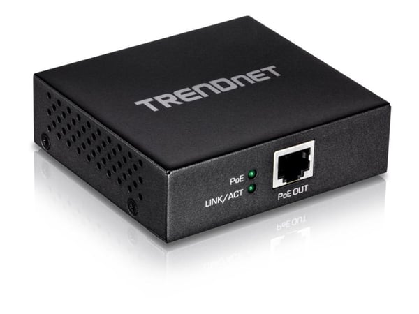 TRENDnet TPE-E100 - Forsterker - 1GbE - 10Base-T, 100Base-TX, 1000Base-T - RJ-45 / RJ-45 - opp til 100 m