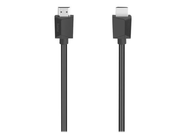 Hama 00205006, 3 m, HDMI-tyyppi A (vakio), HDMI-tyyppi A (vakio), 18 Gbit/s, Äänen paluukanava (ARC), Musta