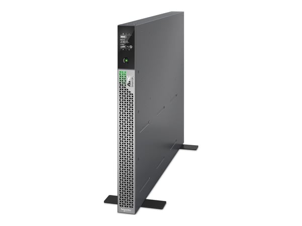 APC Smart-UPS Ultra - UPS (kan monteres i rack) - AC 230 V - 3000 watt - 3000 VA - enkeltfase - utgangskontakter: 5 - 1U - 2.4 m kabel - sølvgrå - ...