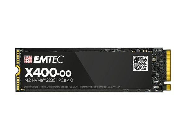 EMTEC Power Pro X400 - SSD - 2 TB - intern - M.2 2280 - PCIe 4.0 x4 (NVMe)