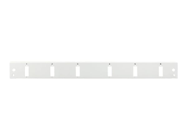 Digitus DN-96203-QL, Etupaneeli, Harmaa, 1U, Pyöreä, Turkki, SC duplex