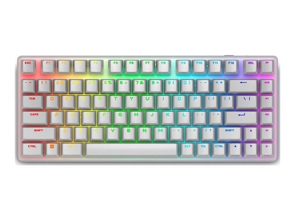 Alienware Pro Wireless Gaming Keyboard - Tastatur - 75% - compact TKL - AlienFX per nøkkel RGB / 16,8 millioner farger - trådløs - 2.4 GHz, Bluetoo...
