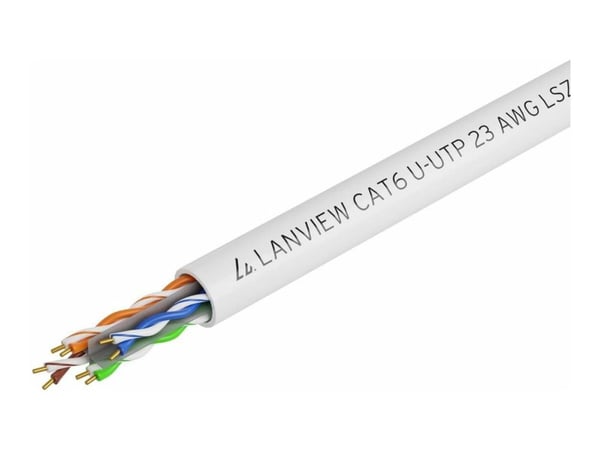 Lanview LVN122114, 305 m, Cat6, U/UTP (UTP)
