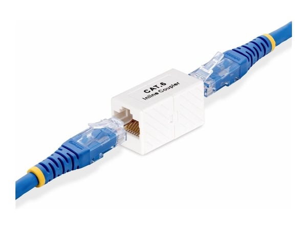 StarTech.com IN-CAT6-COUPLER-U1, RJ-45, RJ-45, valkoinen