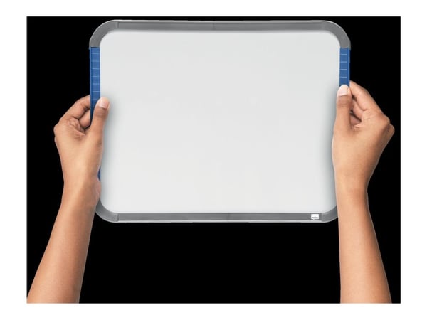 Nobo valkotaulu Slimline 22x28cm teräs, Kiinteä