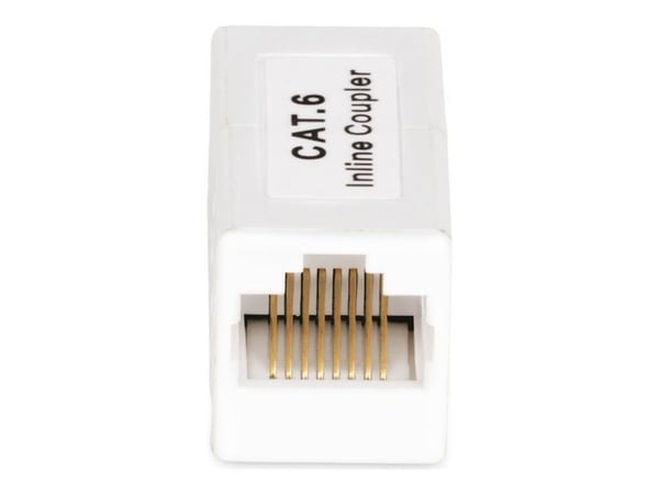 StarTech.com IN-CAT6-COUPLER-U1, RJ-45, RJ-45, valkoinen