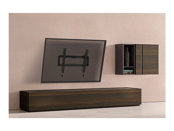 Neomounts WL35-550BL16, 2,18 m (86"), 100 x 100 mm, 600 x 400 mm, 0 - 12°, Terästä, Musta