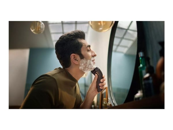 Philips 3000 Series S3242 - Barbermaskin - trådløs - ash gold