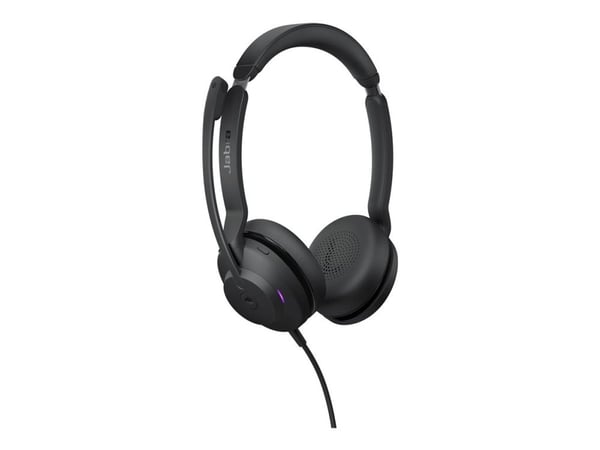 Jabra Evolve2 30 MS Stereo - Hodesett - on-ear - kablet - USB-A - Certified for Microsoft Teams