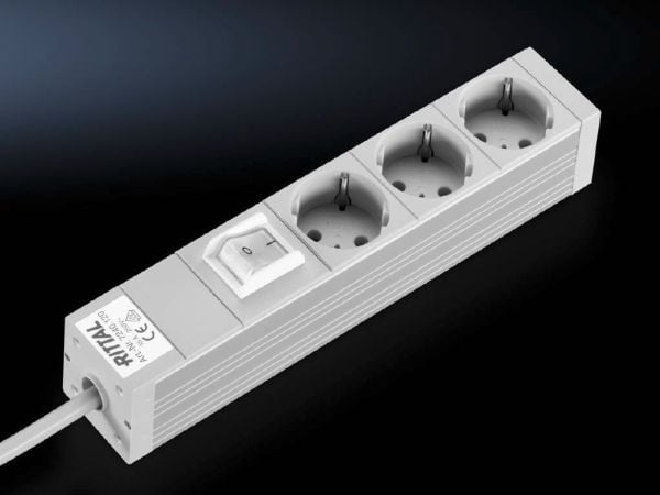 Rittal 7240.120, Grå, Alumiini, 306 mm, 44 mm, 44 mm, 44 mm, 650 g