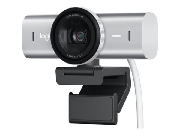 Logitech Master Series MX Brio - Direktestrømningskamera - farge - 8,5 MP - 3840 x 2160 - 4K, 1080p - lyd - USB-C