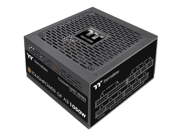Thermaltake ToughPower GF3 A3 - TT Premium Edition - nätaggregat (intern) - ATX12V 3.0 - 80 PLUS Gold - AC 100-240 V - 1050 Watt - aktive PFC - svart