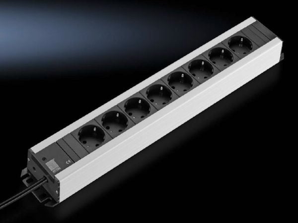 Rittal DK 7000.630, 2 m, 230 V, 8 AC-pistorasia(a), 16 A, 920 g