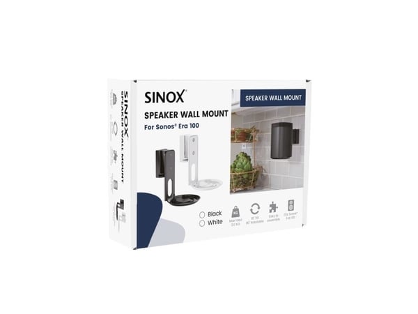 Sinox Era 100 SONOS® -kaiutinkannatin, musta