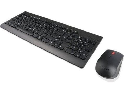 Lenovo GX30N81776, Täysikokoinen (100 %), Musta, Sisältää hiiren