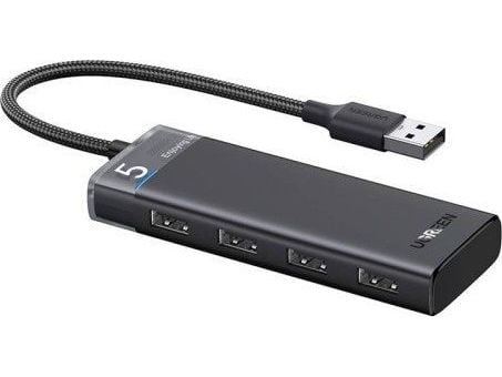 USB HUB Ugreen Adapter, USB-A til 4x USB-A-hub UGREEN CM653 (grå)