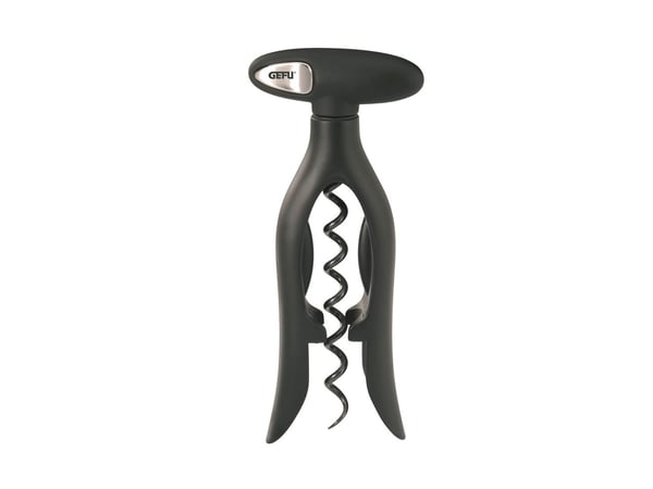 GEFU MOLTOVINO, Vanlig korketrekker, Sort, Plast, 63 mm, 150 mm, 19 mm