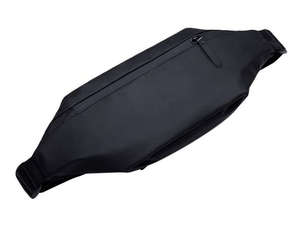 Xiaomi Sports Fanny Pack - Beltepose for mobiltelefon / nøkler / lommebok / øretelefoner / nødlader / tilbehør - kunstlær, stoff, nylonstropp - svart