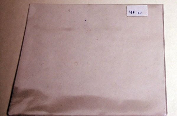 Selek 7" single sleeve. PVC. Transparent