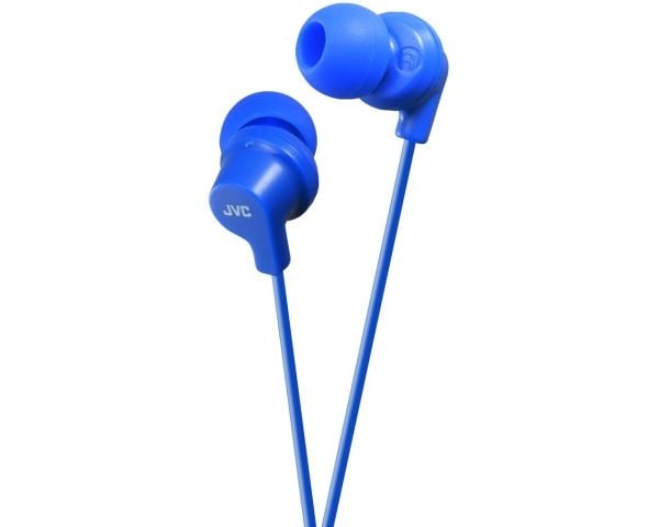 JVC HA-FX10 - Ørepropper - i øret - kablet - 3,5 mm jakk - blå