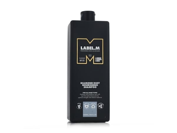 Label.M Diamond Dust hårshampo Nourishing 1000 ml (for kvinner)