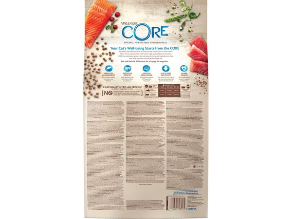 CORE kattefôr voksen Ocean Salmon med Tuna-oppskrift 4 kg