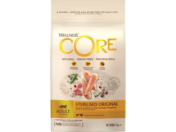 CORE Cat Adult Sterilized Original 4 kg