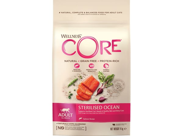 CORE Cat Adult steriliserad Ocean 4 kg