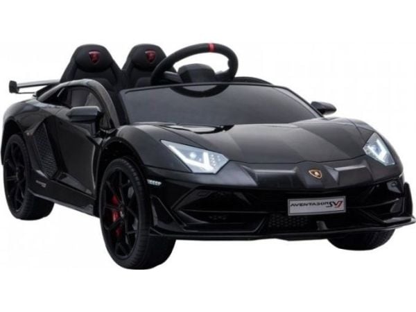 Dvivietis vaikiškas elektromobilis Lean Cars Lamborghini Aventador SX2028, baltas