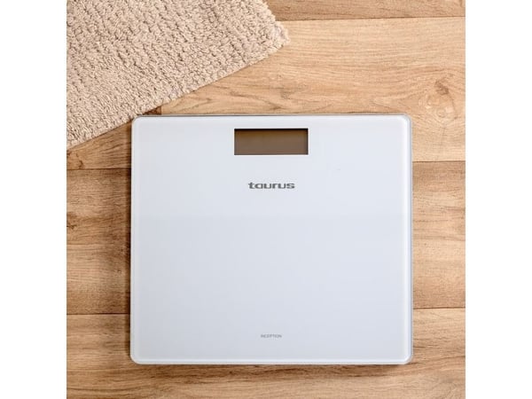Taurus Inception, Elektronisk personvåg, 180 kg, Ljusblå, 3 kg, kg/lb, Torg