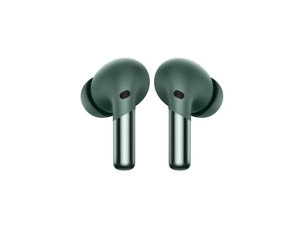 OnePlus Buds Pro 2 - True wireless-hodetelefoner med mikrofon - i øret - Bluetooth - aktiv støydemping - lysthusgrønn