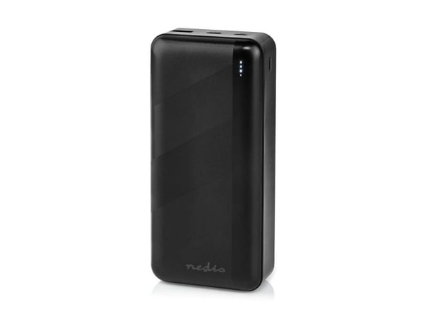 Nedis UPBK65W30000BK, 32000 mAh, Lithium Polymer (LiPo), 3,7 V, 65 W, Sort