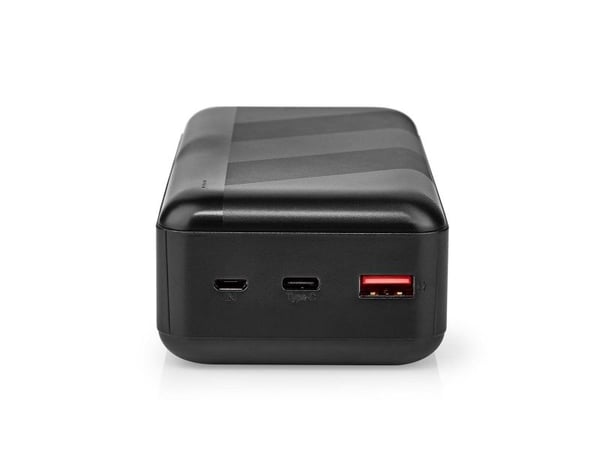 Nedis UPBK65W30000BK, 32000 mAh, Lithium Polymer (LiPo), 3,7 V, 65 W, Sort
