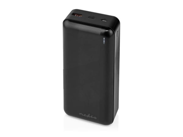 Nedis UPBK65W30000BK, 32000 mAh, Lithium Polymer (LiPo), 3,7 V, 65 W, Sort