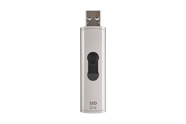 Transcend ESD320A - SSD - kryptert - 512 GB - ekstern (bærbar) - USB 3.2 Gen 2x1 - 256-bit AES - bløtgrå