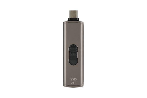 Transcend ESD330C, 2 TB, USB Type-C, 1050 MB/s, 10 Gbit/s, Salasanasuojaus, Ruskea, Harmaa