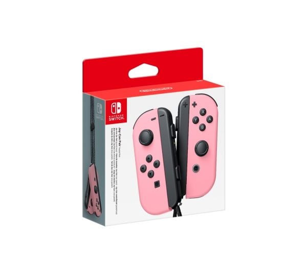 NINTENDO Joy-Con (L)/(R) - Håndkonsoll - trådløs - pastellrosa (en pakke 2) - for Nintendo Switch