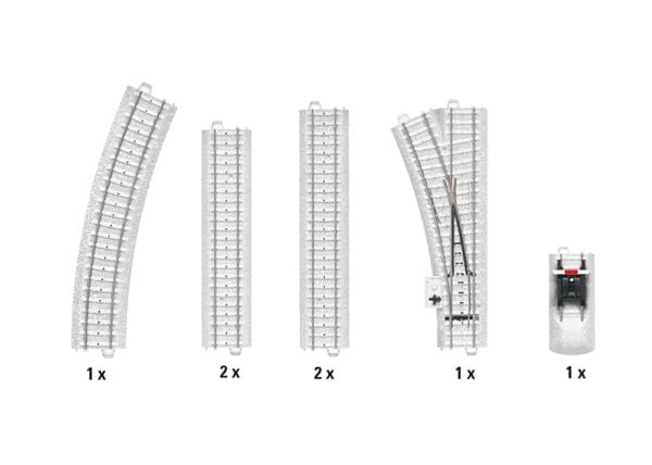Märklin 20124, HO (1:87), Valkoinen, 7 kpl